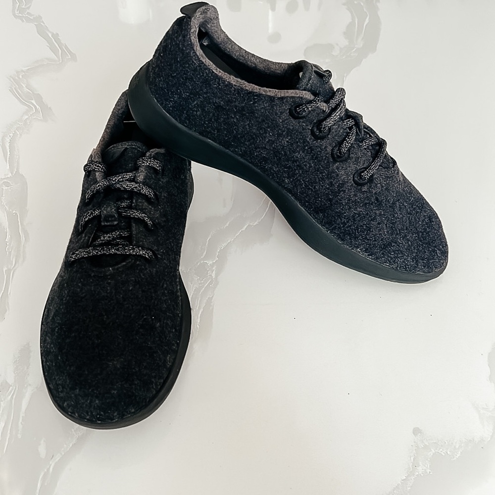 allbirds Wool Runners in Charcoal Black